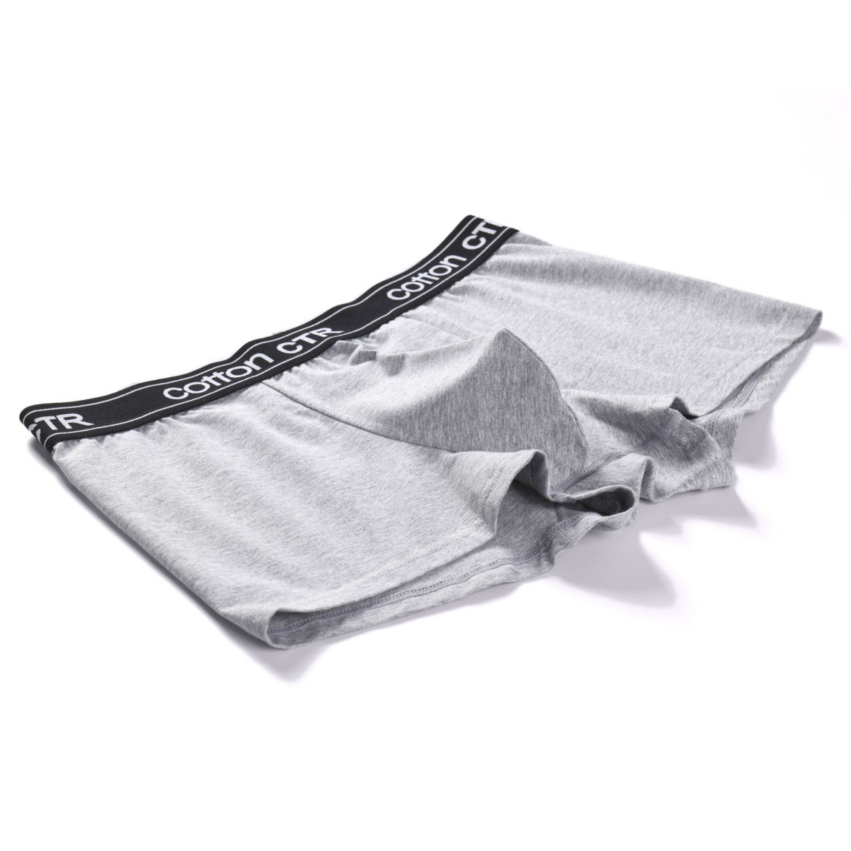 COTTONCTR Men`s Underpants Cotton Briefs Comfortable Wear Grey Color -One Pack