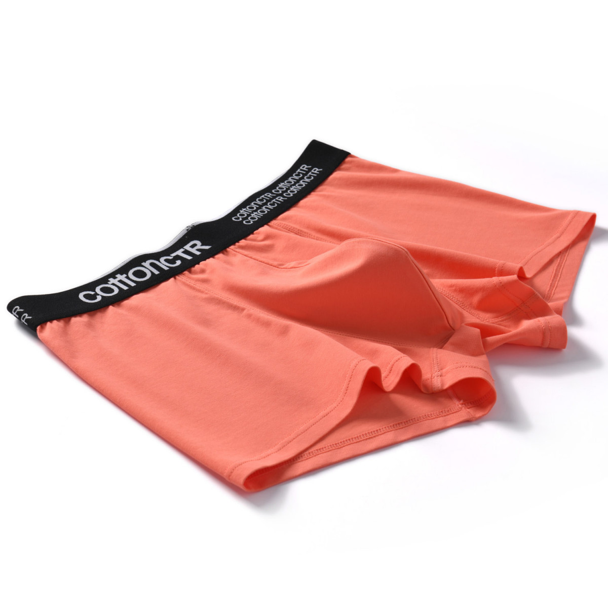 COTTONCTR Men`s Underpants Cotton Briefs Comfortable Wear Maroon Color -One Pack