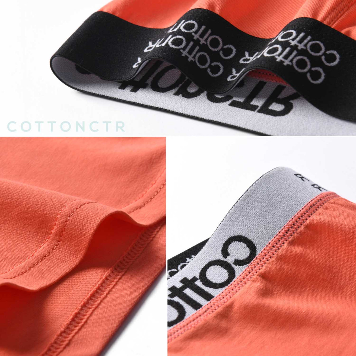 COTTONCTR Men`s Underpants Cotton Briefs Comfortable Wear Maroon Color -One Pack